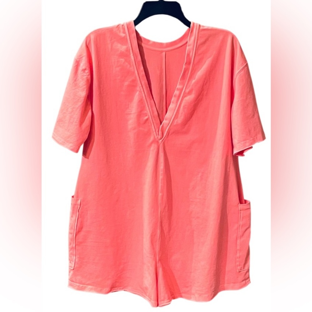 NWOT Free People 🩶 FP Hot Shot Tee Romper - Picture 11 of 15